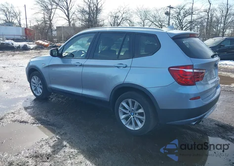 2014 BMW X3 xDrive28I из США, поврежденный, VIN 5UXWX9C54E0D29472
